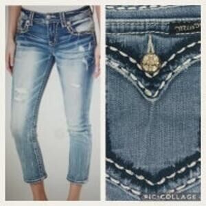 SJ*78 GUC $109 MISS ME Cropped size 27